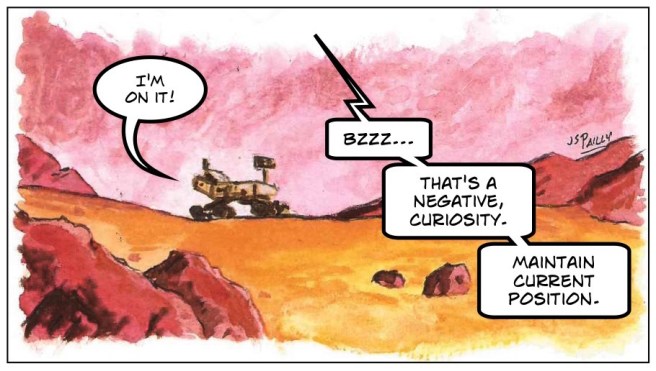 Ja06 Mars in Watercolor