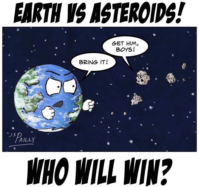 My25 Earth vs Asteroids